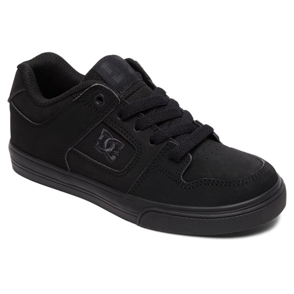 Black DC "PURE" Skateboard Shoes Size 1